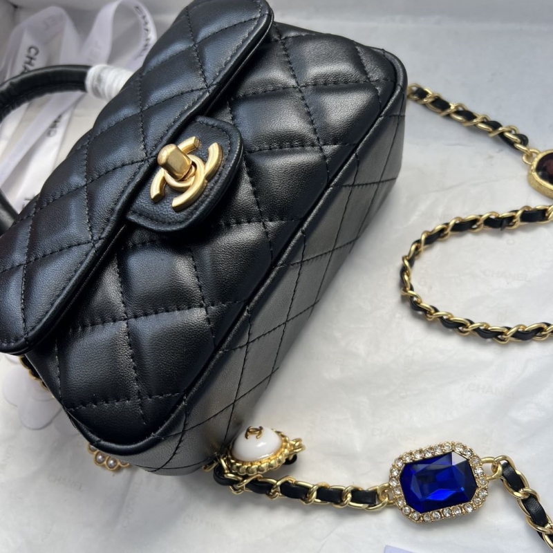 Ch**el top handle bags